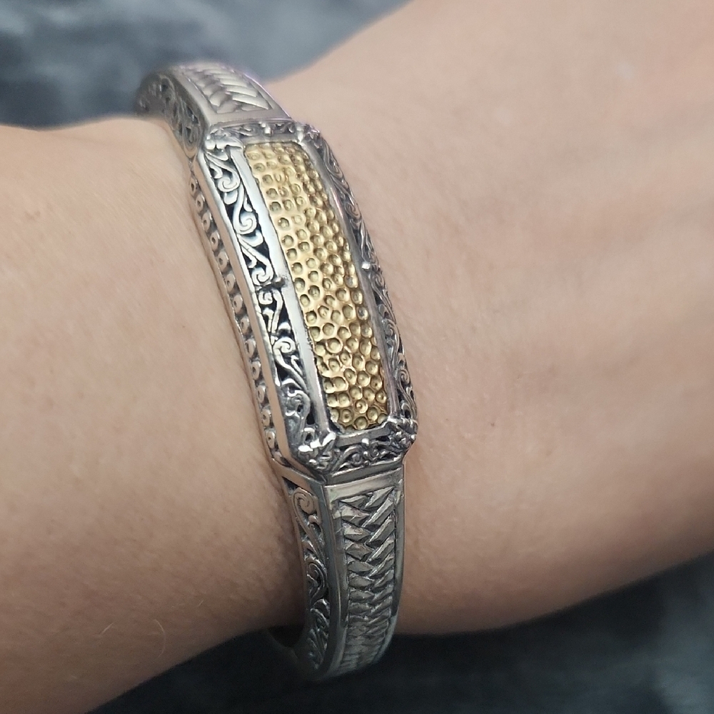 Elegant Silver and Gold Bracelet not sure if it is SB